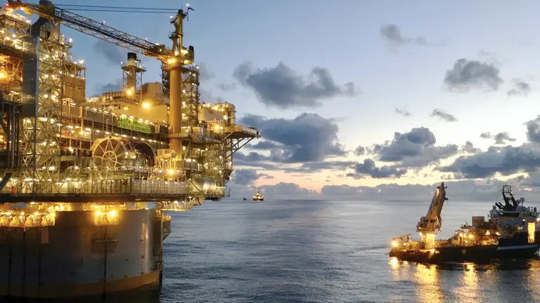 Aasta oil rig in Norway